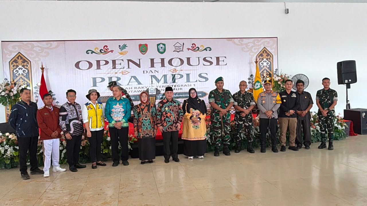 Pelaksanaan Open House dan Pra MPLS Sekolah Rakyat Terintegrasi 1 Kotawaringin Timur di Gedung Permanen Baru