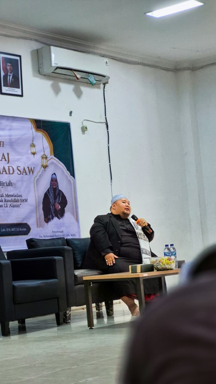 PERINGATAN ISRA MI’RAJ NABI MUHAMMAD SAW DI SRT 55 KOTAWARINGIN TIMUR